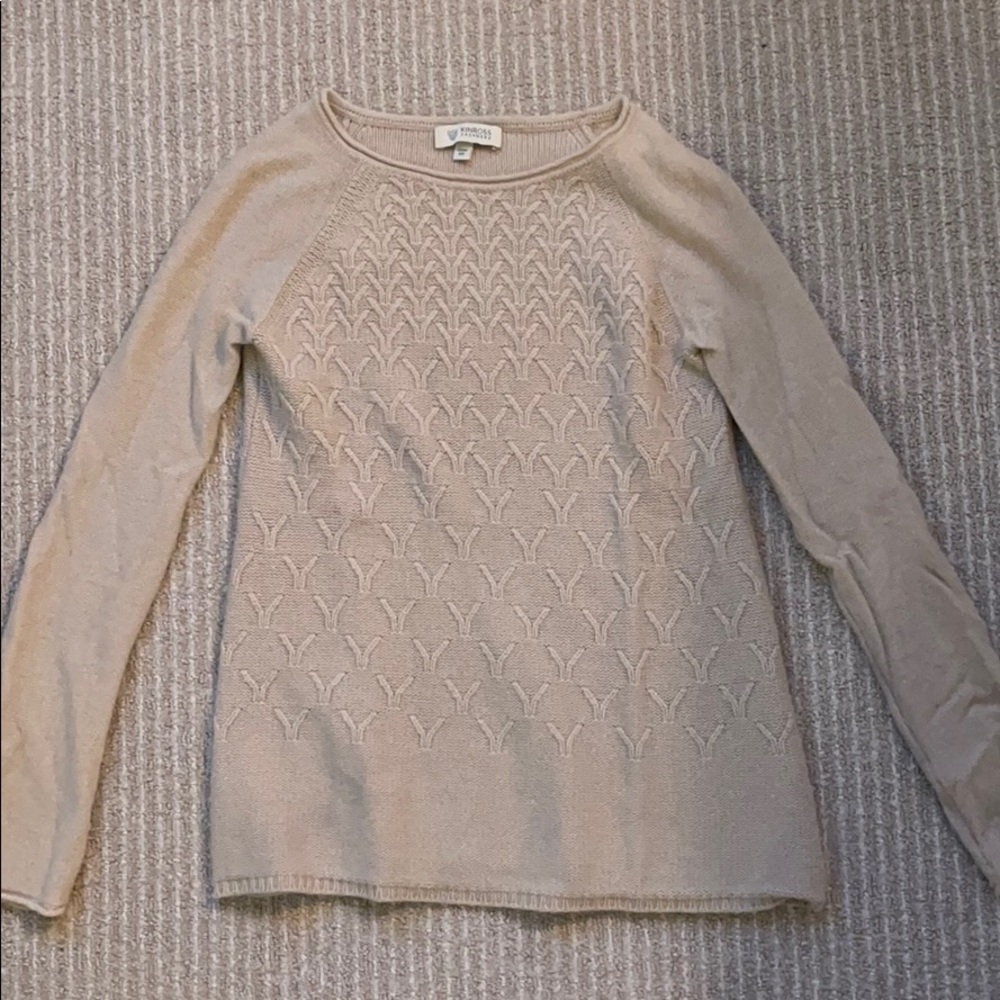Kinross cashmere sweater